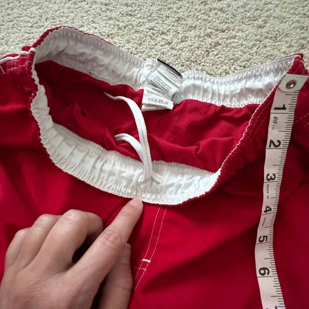 Boys Large Red swim trunks Nike